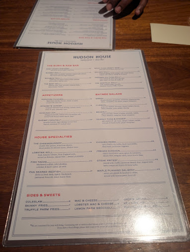 Menu Hudson House - 6