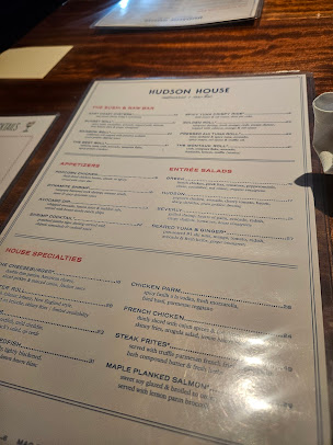 Menu Hudson House - 8