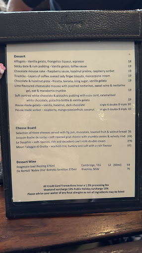 Menu Hugos Manly - 5