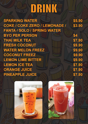Menu Hunter Thai Restaurant - 0