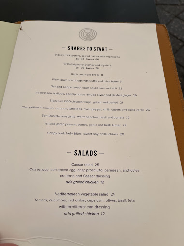 Menu Hurricane's Grill & Bar - 0