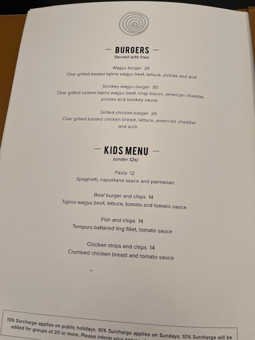 Menu Hurricane's Grill & Bar - 1