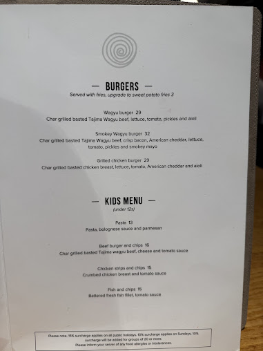 Menu Hurricane's Grill & Bar - 5
