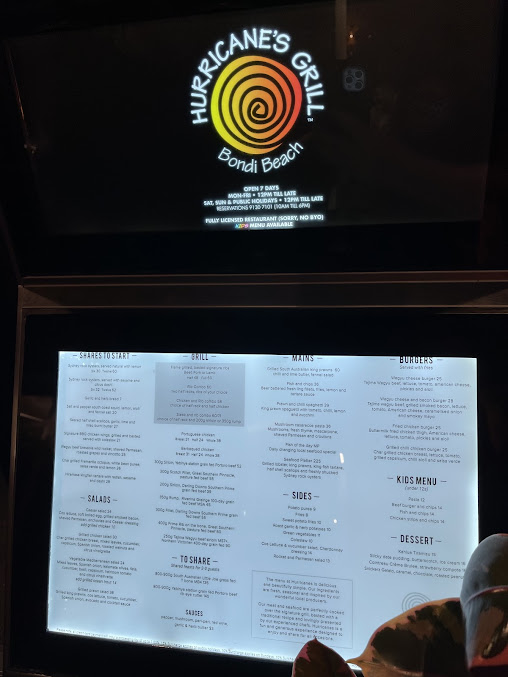 Menu Hurricane's Grill & Bar - 7