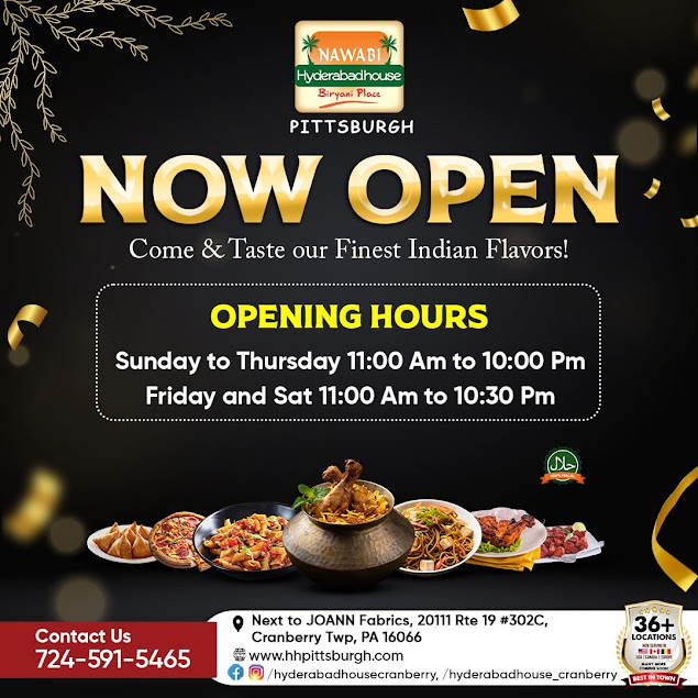 Menu Hyderabad House Indian Restaurant Bakery - 3