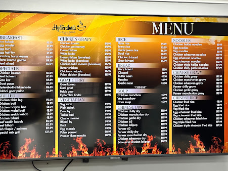 Menu Hyderabadi Chai &Grill - 1