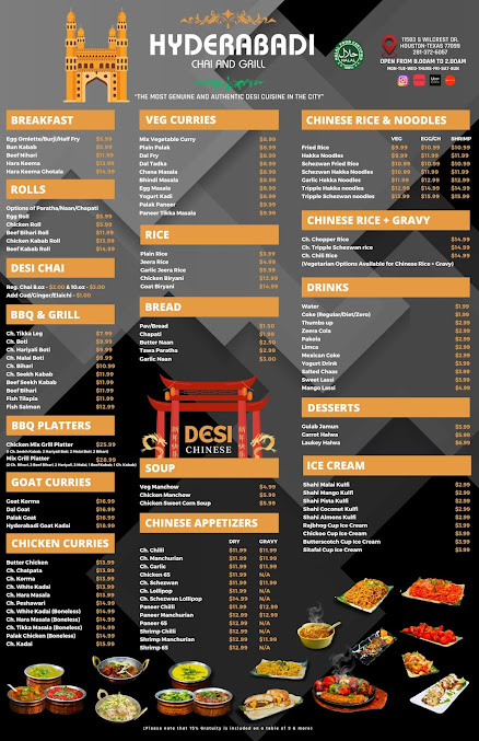 Menu Hyderabadi Chai &Grill - 5