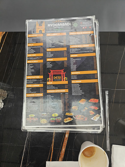 Menu Hyderabadi Chai &Grill - 6