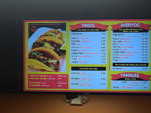 Menu I Love Tacos Taqueria - 0