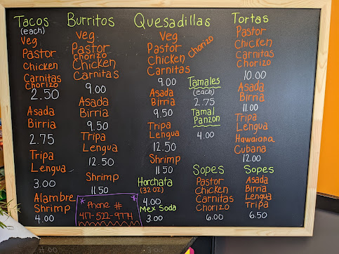 Menu I Love Tacos Taqueria - 3