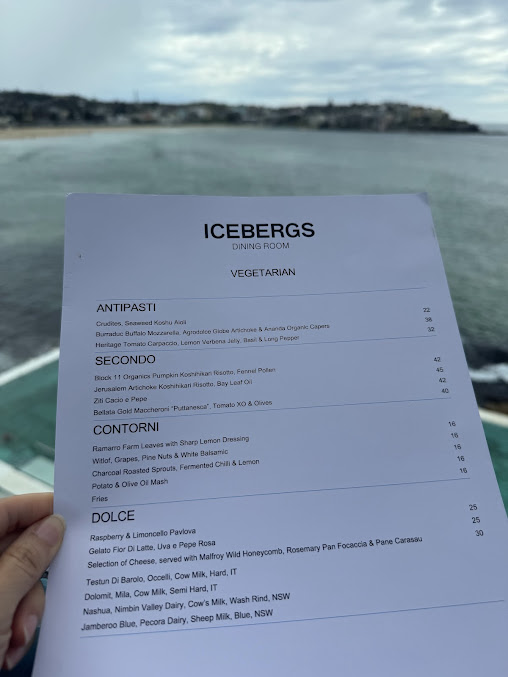 Menu Icebergs Dining Room And Bar - 2