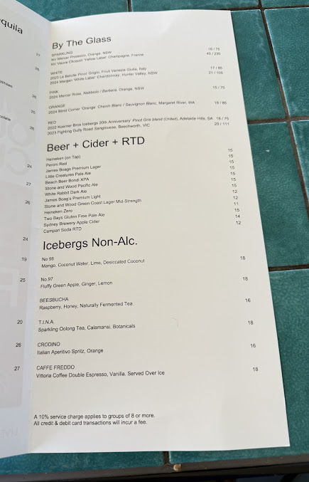 Menu Icebergs Dining Room And Bar - 4