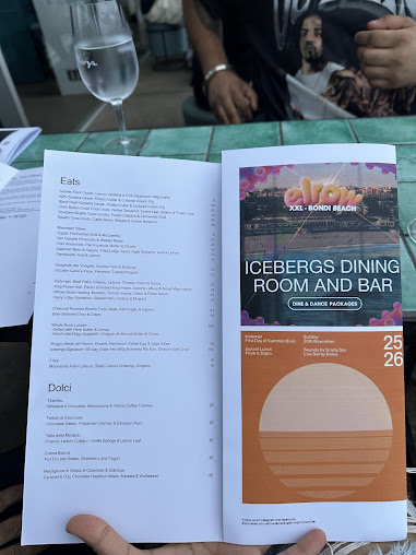 Menu Icebergs Dining Room And Bar - 6