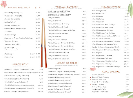 Menu Ichiban Express Hibachi Grill - 3