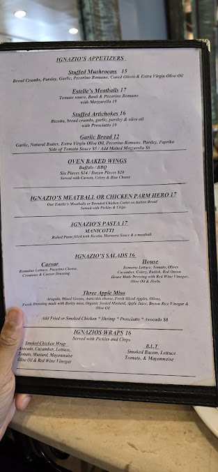 Menu Ignazio's - 0