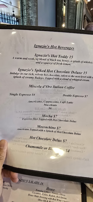 Menu Ignazio's - 7