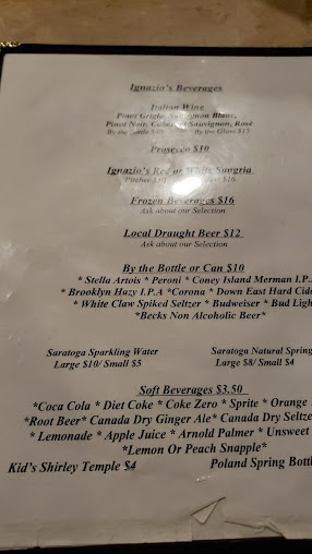 Menu Ignazio's - 8