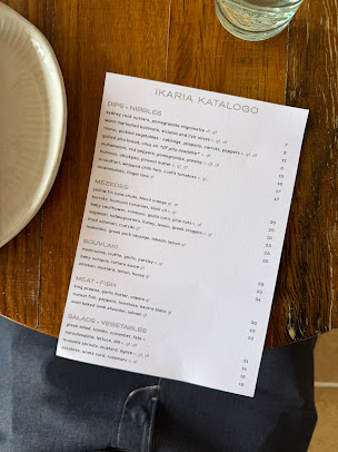Menu Ikaria Bondi - 6