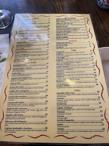 Menu Il Brigante - 1
