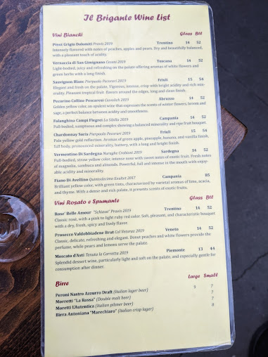Menu Il Brigante - 8