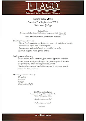 Menu Il Lago Italian - 6