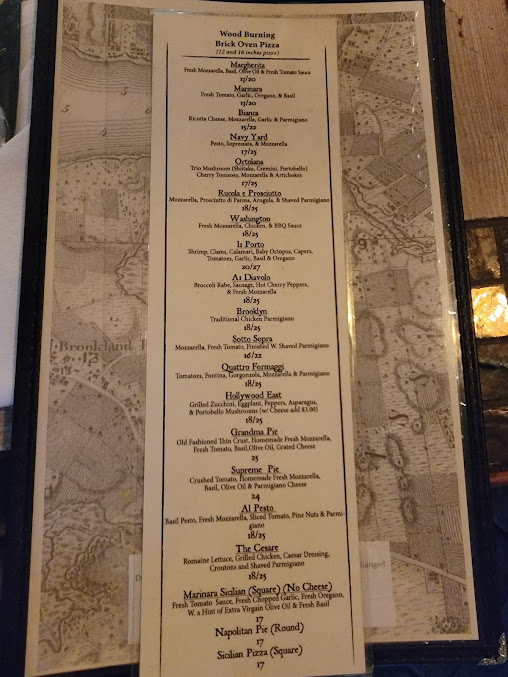 Menu Il Porto Ristorante & Wood Fired Pizza - 1