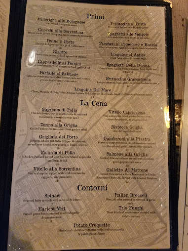 Menu Il Porto Ristorante & Wood Fired Pizza - 7