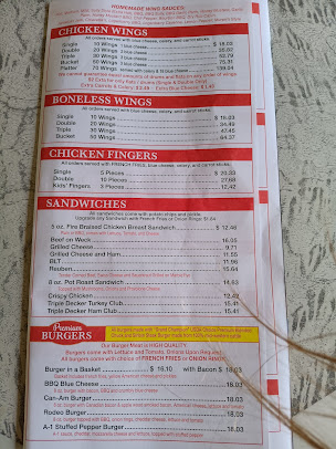 Menu Imperial Pizza - Abbott Road - 1