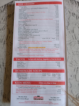 Menu Imperial Pizza - Abbott Road - 8
