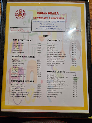Menu Indian Dhaba Restaurant Groceries - 6
