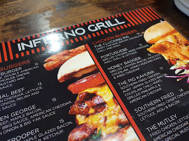 Menu Inferno Grill - 1