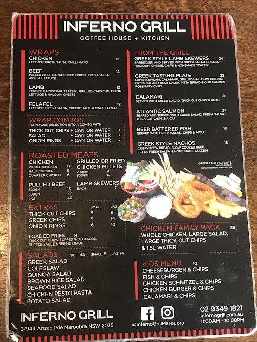 Menu Inferno Grill - 4