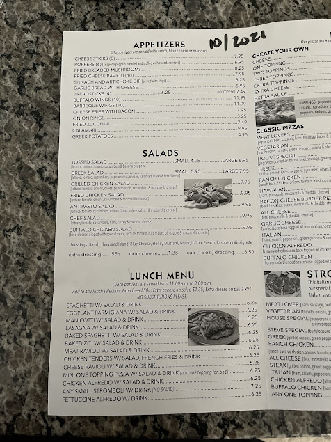 Menu Inman House Of Pizza - 8
