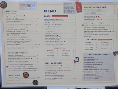 Menu Into Laksa Mascot - 3