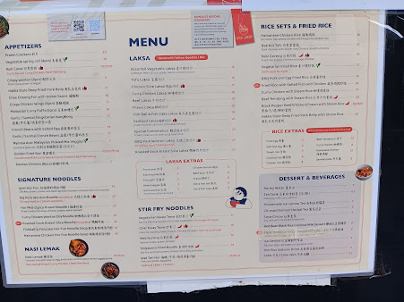 Menu Into Laksa Mascot - 4