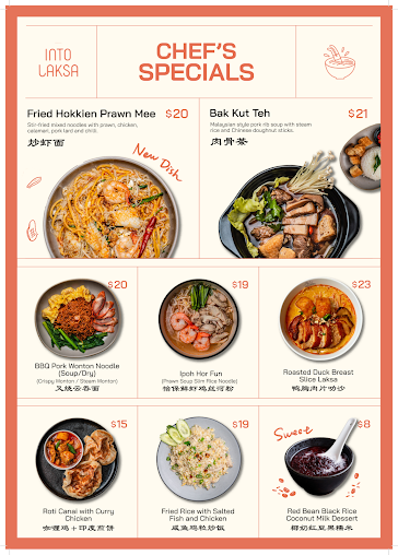 Menu Into Laksa Mascot - 5