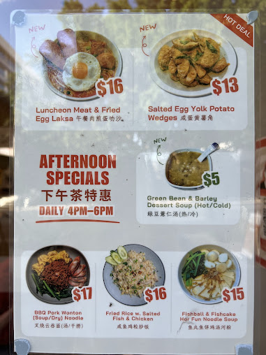 Menu Into Laksa Mascot - 8