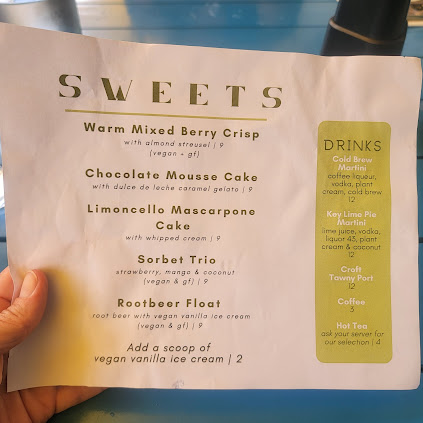 Menu Irregardless - 17