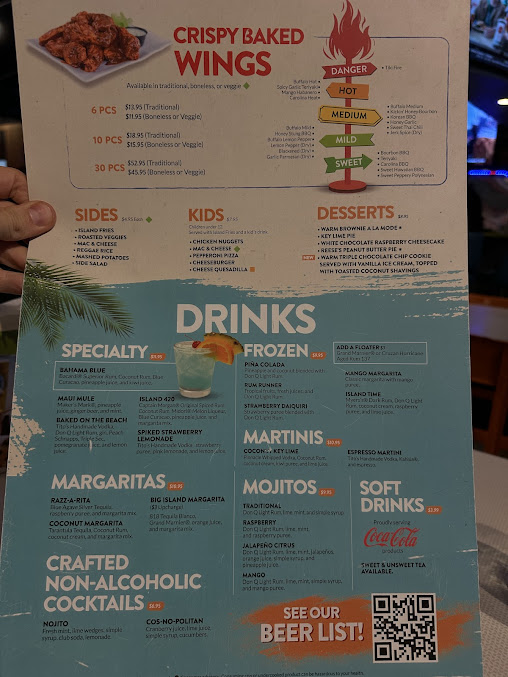 Menu Island Wing Company Hunters Creek - 0