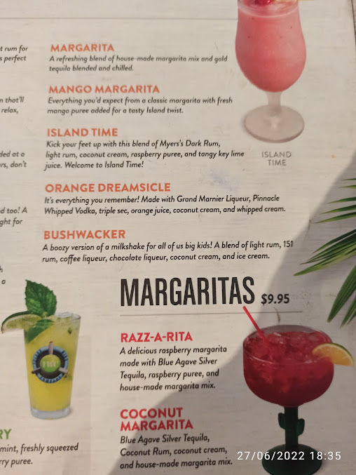 Menu Island Wing Company Hunters Creek - 1