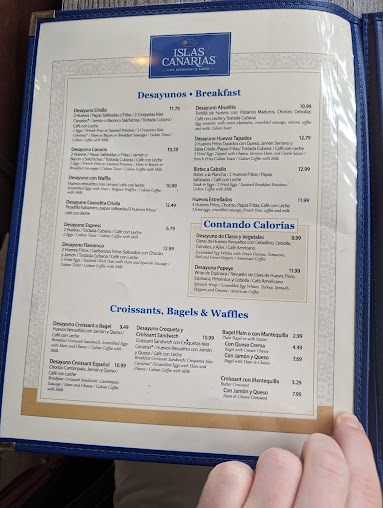 Menu Islas Canarias Cafe, Restaurant & Bakery - 5