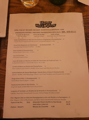 Menu Islas Canarias Cafe, Restaurant & Bakery - 9