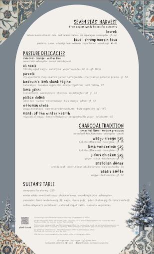 Menu Istanbul Hawai'i - 5