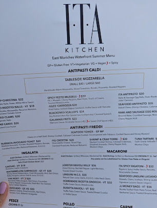 Menu Ita Kitchen Waterfront East Moriches - 0