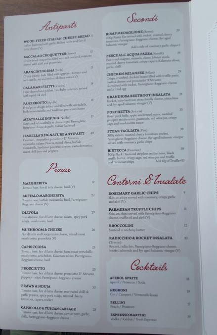 Menu Italian Street Kitchen - 7