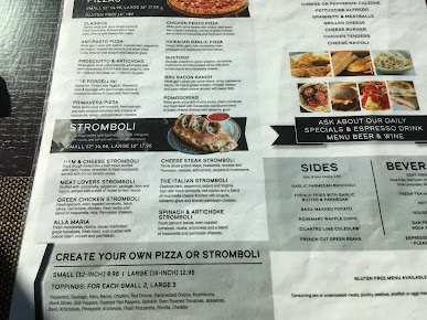 Menu Itavie New York Grill Bakery - 0