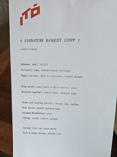 Menu Itō Restaurant - 5