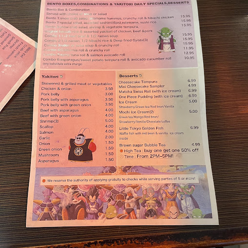 Menu Izakaya Little Tokyo Restaurant - 7