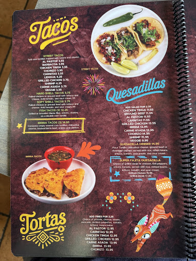 Menu Izcalli Mexican Restaurant - 3