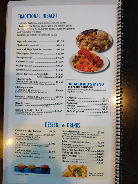 Menu Izumi Sushi Asian Fusion - 3